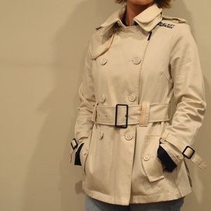 Super dry JPN Short Trench-coat